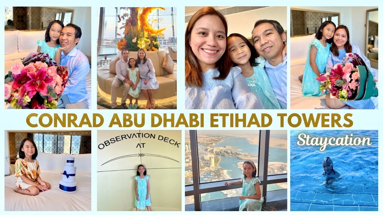 Conrad Abu Dhabi Etihad Towers Staycation | Conrad Etihad Towers Hotel Abu Dhabi