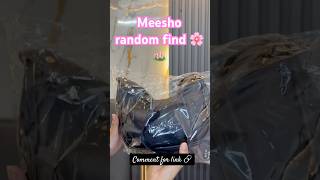 Meesho random find 🌸🪷#youtubeshorts #fyp #meesho #meeshofinds #meeshohaul