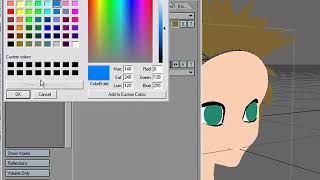 LightWave 9 FiberFX- Anime-style Hair