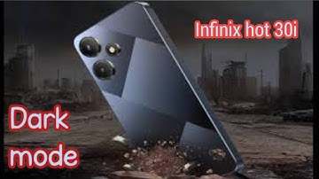 Dark Mode Enable In Infinix Hot 30i, Dark Mode Setting In Infinix Hot 30i, How To Enable Dark Mode