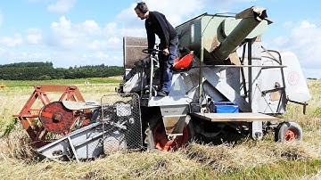 Vintage Harvest Day at Herregården Hessel 2025 - Great Combines in the field | Harvest 2025