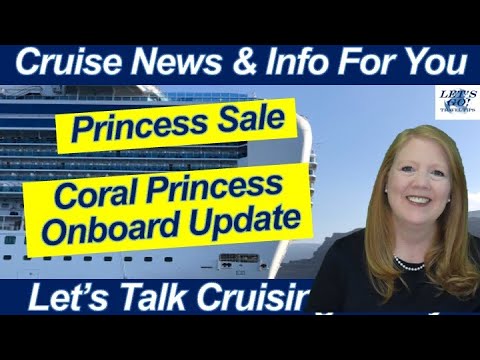 CRUISE NEWS! Santorini Update! Princess Sale! Onboard Coral Princess Panama Canal Group Cruise