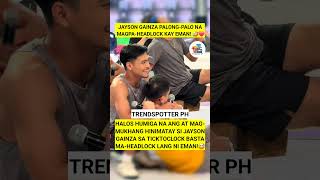 EMAN BACOSA PACQUIAO MAY PAG HEADLOCK KAY JAYSON GAINZA! #emanbacosa #mannypacquiao #viralshorts