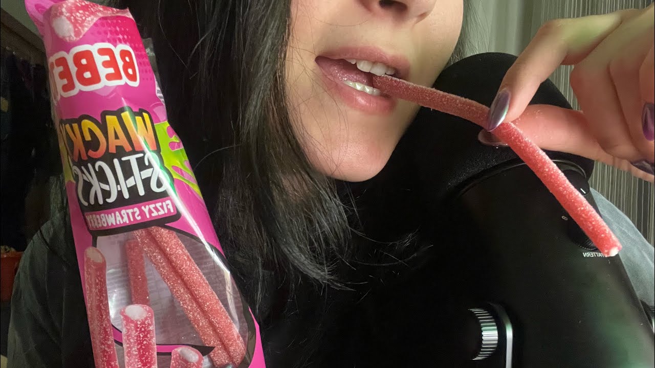 JELİBON YİYORUM AĞIZ SESLERİ VE YAKIN FISILTI 🍬 | TÜRKÇE ASMR