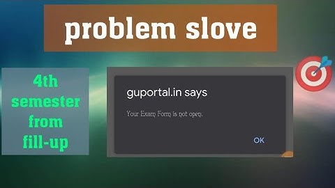 #gu_from_fillup_4th_semester#guwahati University exam form fill up#4th semester from fill-up##