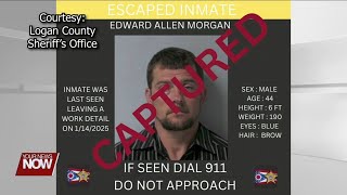 UPDATE: Escaped inmate from the Logan County Jail has been captured