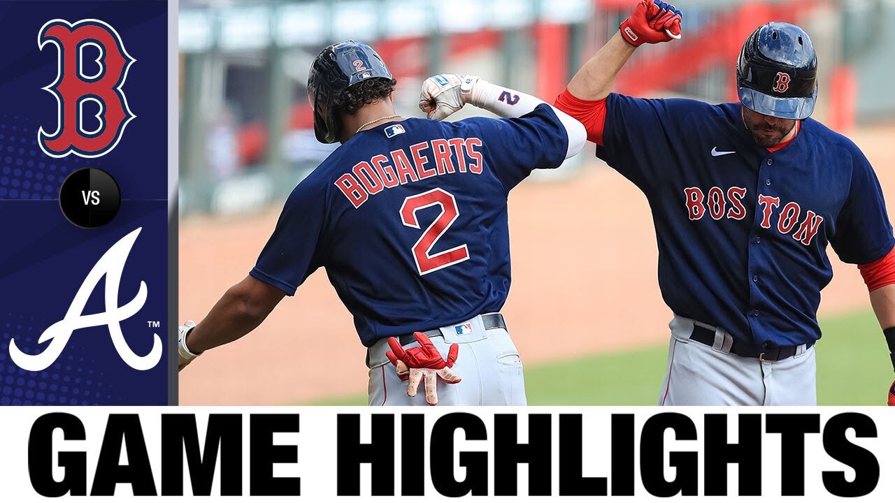 Red Sox hit four homers in 91 win vs. Braves Red SoxBraves Game