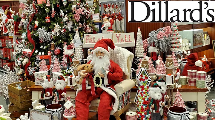 DILLARD'S CHRISTMAS DECORATION WALKTHROUGH * SHOP WITH ME 2020
