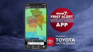 WDAM Sponsored Promo - Toyota of Hattiesburg - First Alert Weather App: Radar Control (:30)