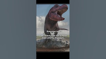 Everyone Says We’re Lucky Dinosaurs Went Extinct…But Are We Really? #dinosaurs #prehistoric #extinct