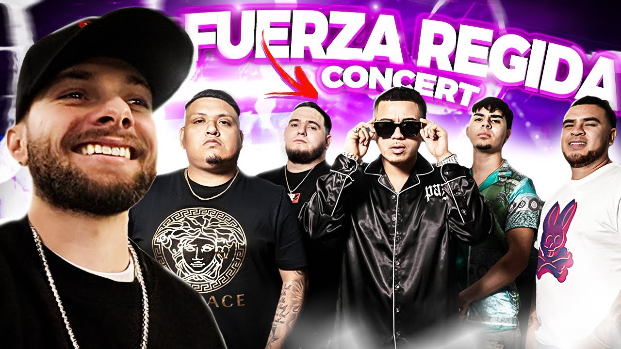 My First Fuerza Regida Concert !! YouTube