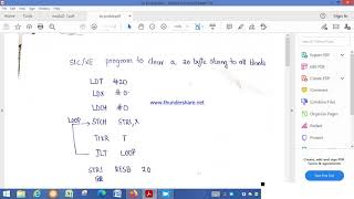 sic and sic xe program to clear 20 byte string to zeros