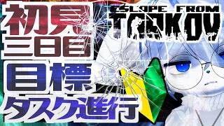 【#初見 #タルコフ  】三日目の初心者、メインタスクを進めたい【#escapefromtarkov 】ねむりねこ:個人勢Vtuber:ケモナー:雑談:睡眠導入:作業用BGM:3Dモデル