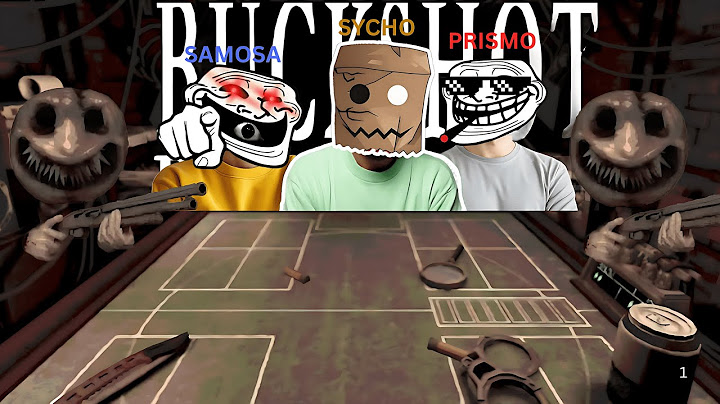 I am the dealer playing epic mind games in buckshot roulette multiplayer