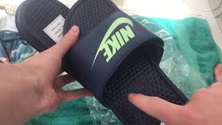 Nike Benassi Slides/Sandals - UNBOXING