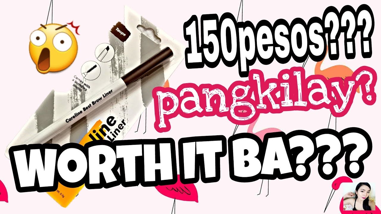 CARELINE BEST BROW LINER | $3 BROW SET FOR BEGINNERS