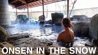 Winter Onsen Getaway in Koriyama, Japan
