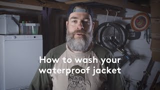 how to wash kathmandu rain jacket