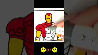 #shorts Iron-man coloring pages / Superhero Iron-man #coloringpages #superhero