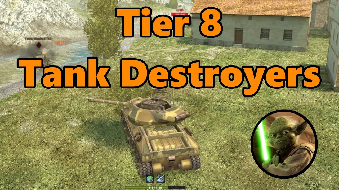WOTB Tier 8 Tank Destroyers World of Tanks Blitz YouTube