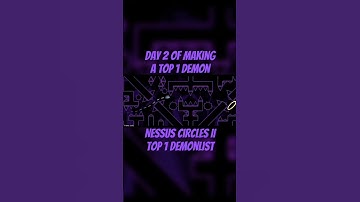 Day 2 of Making a Top 1 Demon #geometrydash #gdupdate #games #gd #gddemon #gaming #gdshowcase