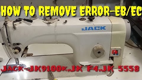 How to remove error-Eb,Ec||Jack JK 9100K,JK F4,JK 5558