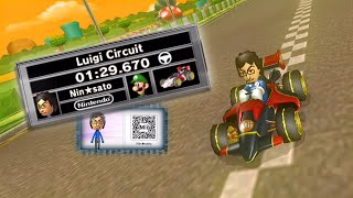 Mario Kart Wii - All Nintendo Staff Ghosts (Live Replay)
