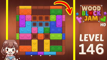 Wood Block Jam Level 146 Solution Walkthrough