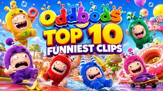 Oddbods: Top 10 Funniest Clips | Part 1 😂| Best Funny Moments Compilation 2026 | Veo 3 Fan Animation