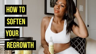 How To Keep Your Regrowth Soft & Manageable: Shea Moisture Lush Length Review