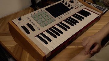 Old school vibes on the @Akai_Pro  MPC Key 37 - Boombap Beatmaking for #beatober #18