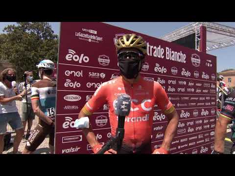 Video: Greg Van Avermaet sprintti Peter Saganin puolustaakseen Omloop Het Nieuwsbladin mestaruutta