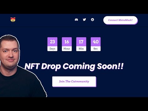 How to create an NFT website landing page & Deploy for FREE (Complete tutorial | EASY!)