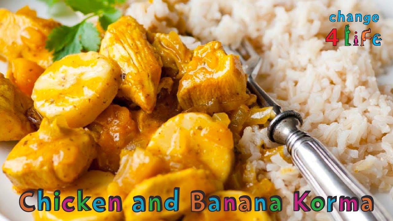Chicken and Banana Korma Recipe Change4Life Cook Together YouTube