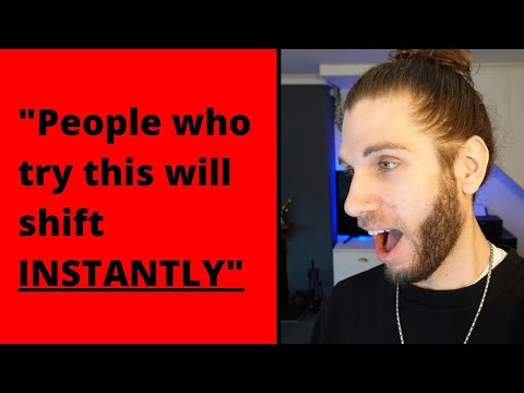 How To Shift Your Reality In 3 MINUTES (Works 94% Of The Time! Reality Shifting For Beginners)