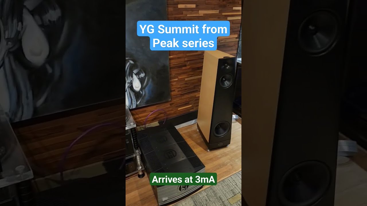 YG Summit From New Peak Series Arrives At 3mA Audio Audiophile Shorts