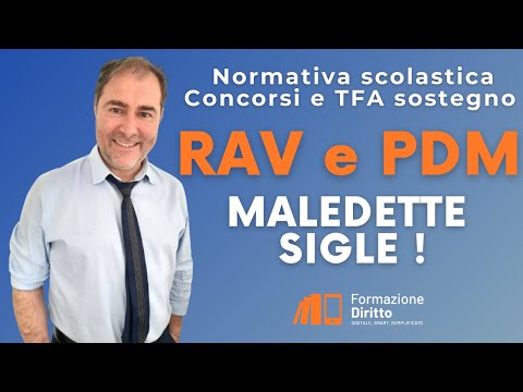 RAV e PDM - Maledette sigle !