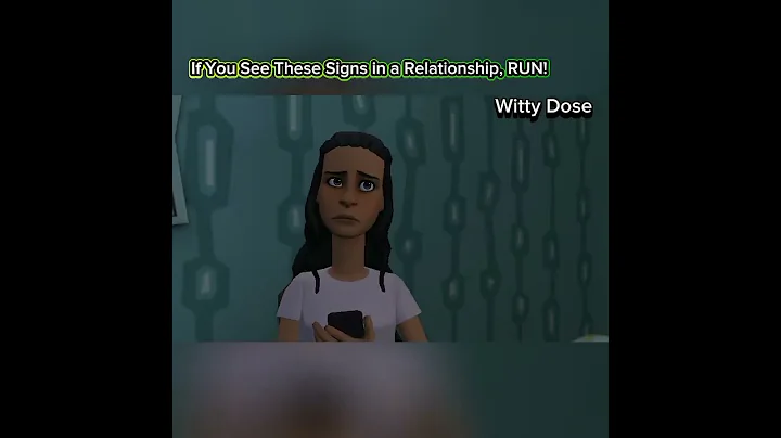 If You See These Signs in a Relationship, Run! #shorts #redflag #relationship