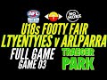 AFLNT U18&#39;s Footy Fair - Ltyentyies v Arlparra FULL GAME