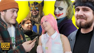 VYRAZILI JSME NA ČESKÝ COMIC CON ZJISTIT KTEŘÍ FANOUŠCI JSOU NEJHORŠÍ! w/@Vidrail