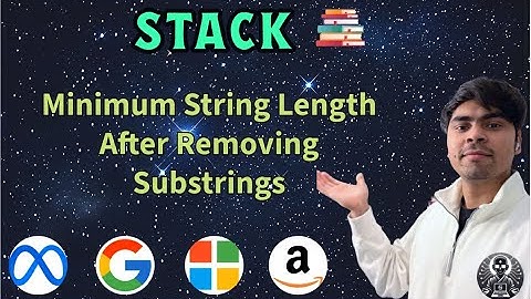 LeetCode 2696 | Min String Length After Removing Substrings | Greedy & DP in Python | AlgoYogi
