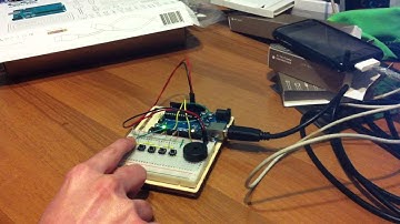 Arduino keyboard instrument 5notes