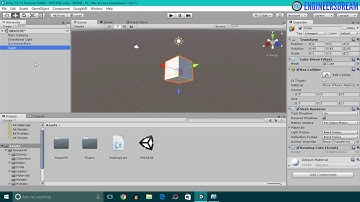 37.ROTATING A CUBE IN VIRTUAL REALITY | BUILD VIRTUAL REALITY GAMES FOR GOOGLE CARDBOARD USING UNITY