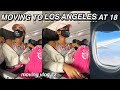 Packing & Flying To LOS ANGELES! | MOVING VLOG 2