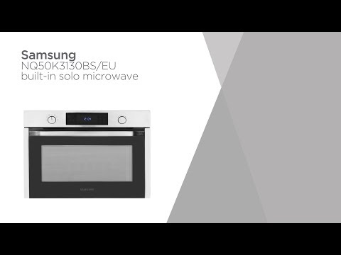 Samsung NQ50K3130BS/EU Built-in Microwave - Stainless Steel | Product Overview | Currys PC World