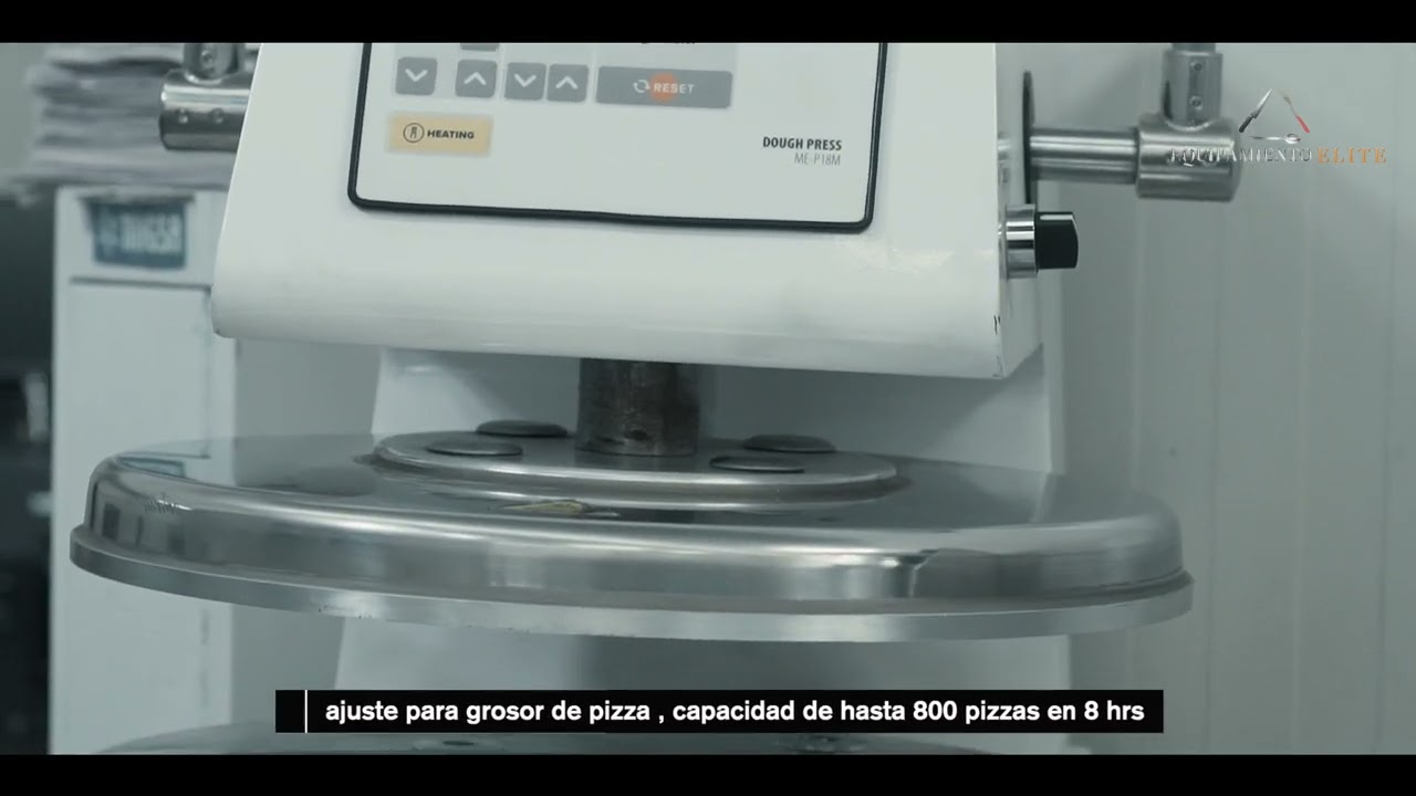 Formadora de pizzas Migsa ME-P18M con controles digitales