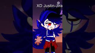 Xd Justin-Jira Gacha Green Screen Face Upside Down, Bloodpop And Love Nwani