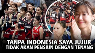 'Bangga pensiun di Indonesia' Curhat Haru song yi Berterima Kasih karena telah Alami kenangan Indah!