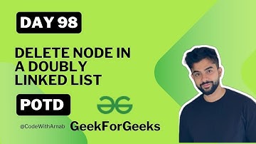 #98 Delete node in Doubly Linked List POTD Java GeekForGeeks