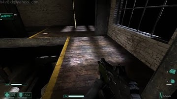 FEAR, FULL Interval 8, "Point of entry" @ EXTREME difficulty, NO SLOW-MO + weird game bug. PART 1/3